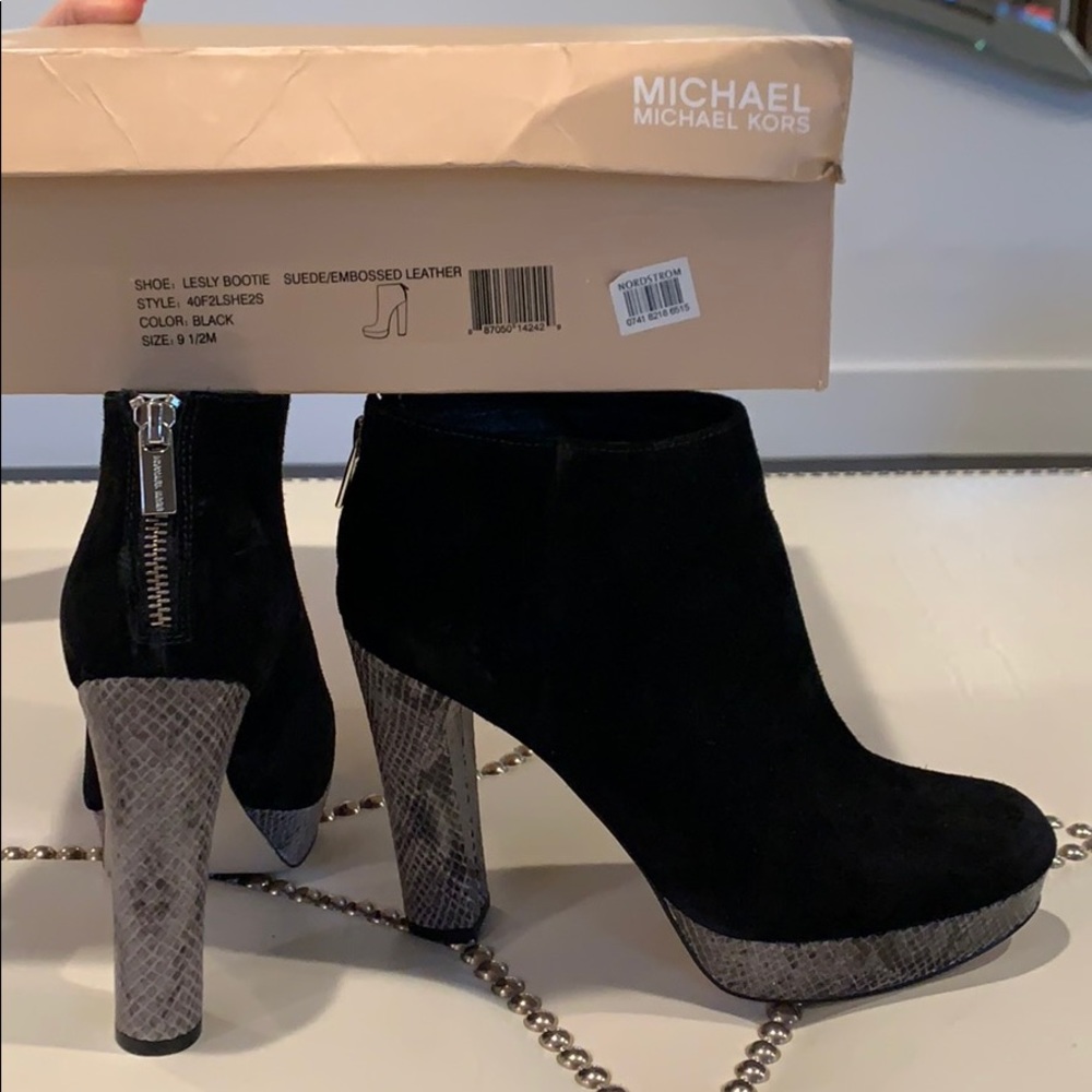 COPY - Michael Kors Black Lesley Bootie
